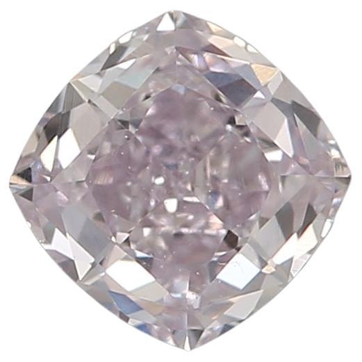 GIA Certified 0.41 Carat Fancy Pinkish Purple VVS2 Clarity Diamond