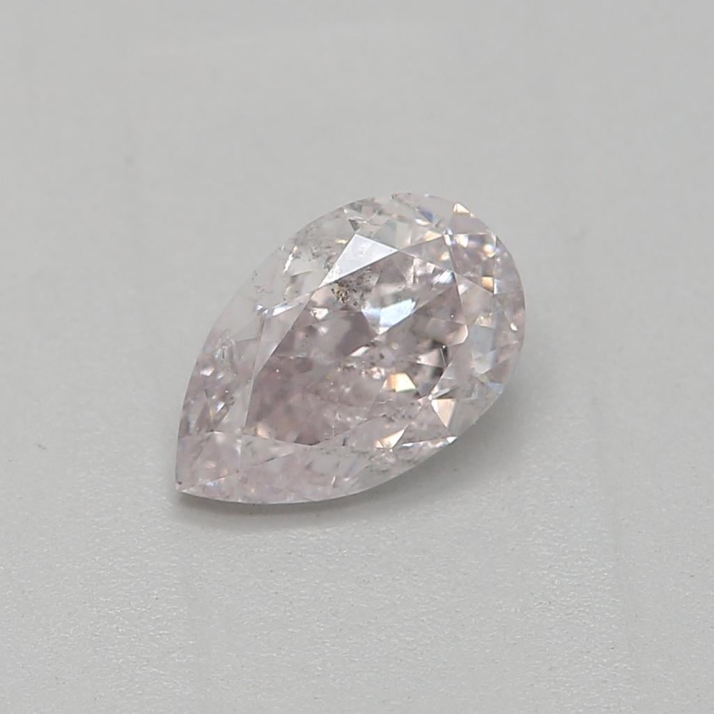 Certificate: GIA
Report Number: 2437016807
Shape And Cut: Pear
Carat Weight: 0.41 carat
Measurements: 6.06 x 3.85 x 2.44 mm
Color Grade: Light Pink

This light pink diamond is a rare and highly sought-after diamond known for its delicate and soft