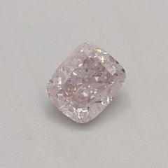 GIA Certified 0.41 Carat Light Pink I1 Clarity Diamond