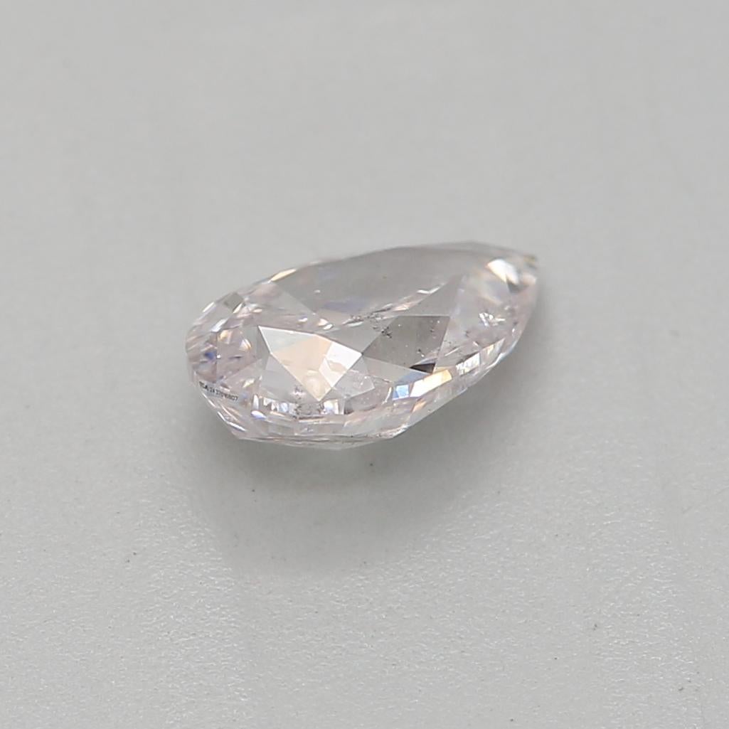 GIA Certified 0.41 Carat Light Pink I1 Clarity Diamond In New Condition For Sale In บางรัก, TH