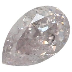 Diamante certificato GIA da 0,41 carati di colore rosa chiaro con purezza I1
