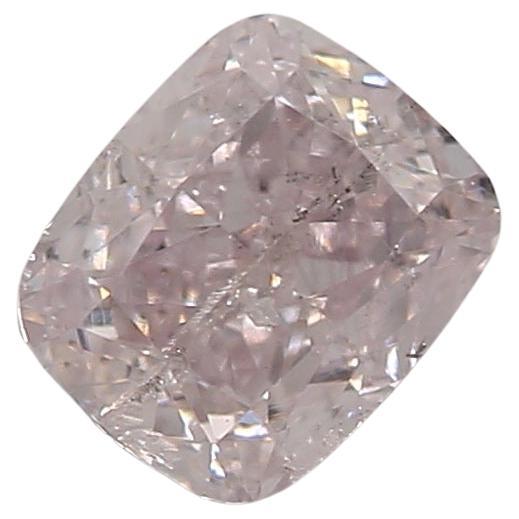 GIA Certified 0.41 Carat Light Pink I1 Clarity Diamond For Sale