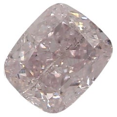GIA-zertifizierter 0,41 Karat Hellrosa I1 Reinheitsgrad Diamant