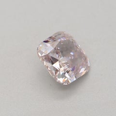 GIA Certified 0.41 Carat Light Pink SI2 Clarity Diamond