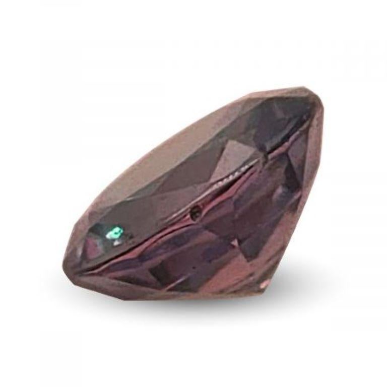GIA Certified Natural Brazilian Alexandrite  0.41 Carats In New Condition For Sale In Los Angeles, CA