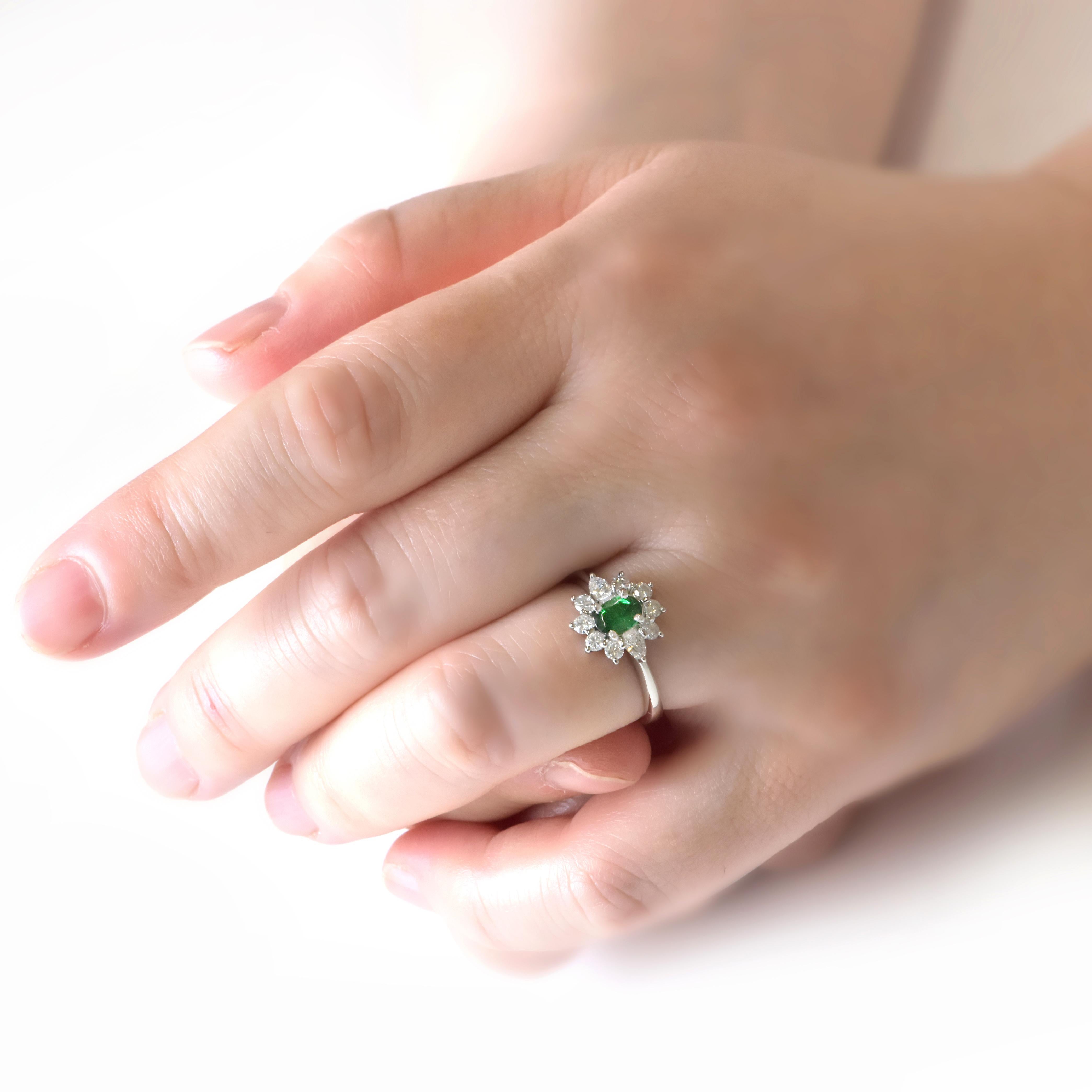 GIA zertifiziert 0,41 Karat natürlichen 