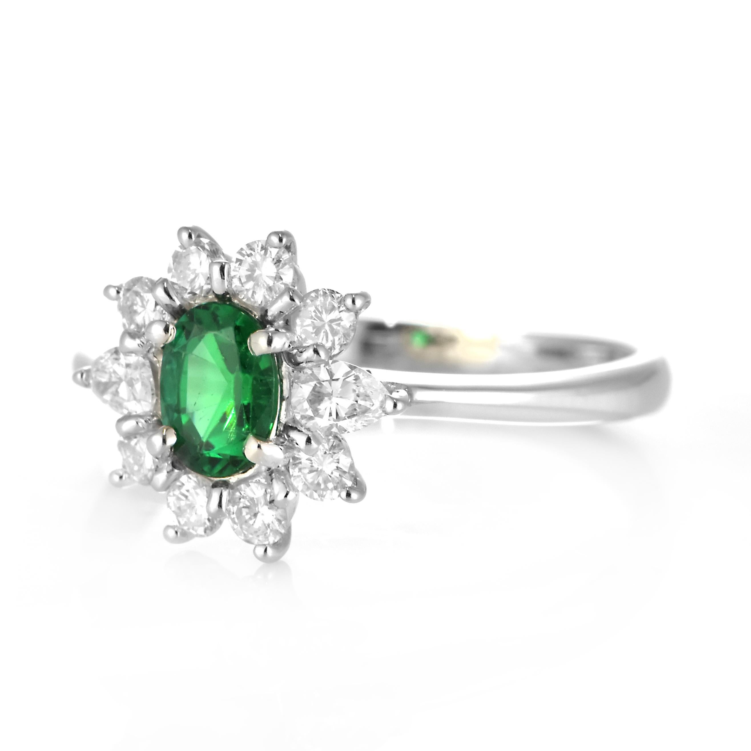 GIA zertifiziert 0,41 Karat natürlichen 