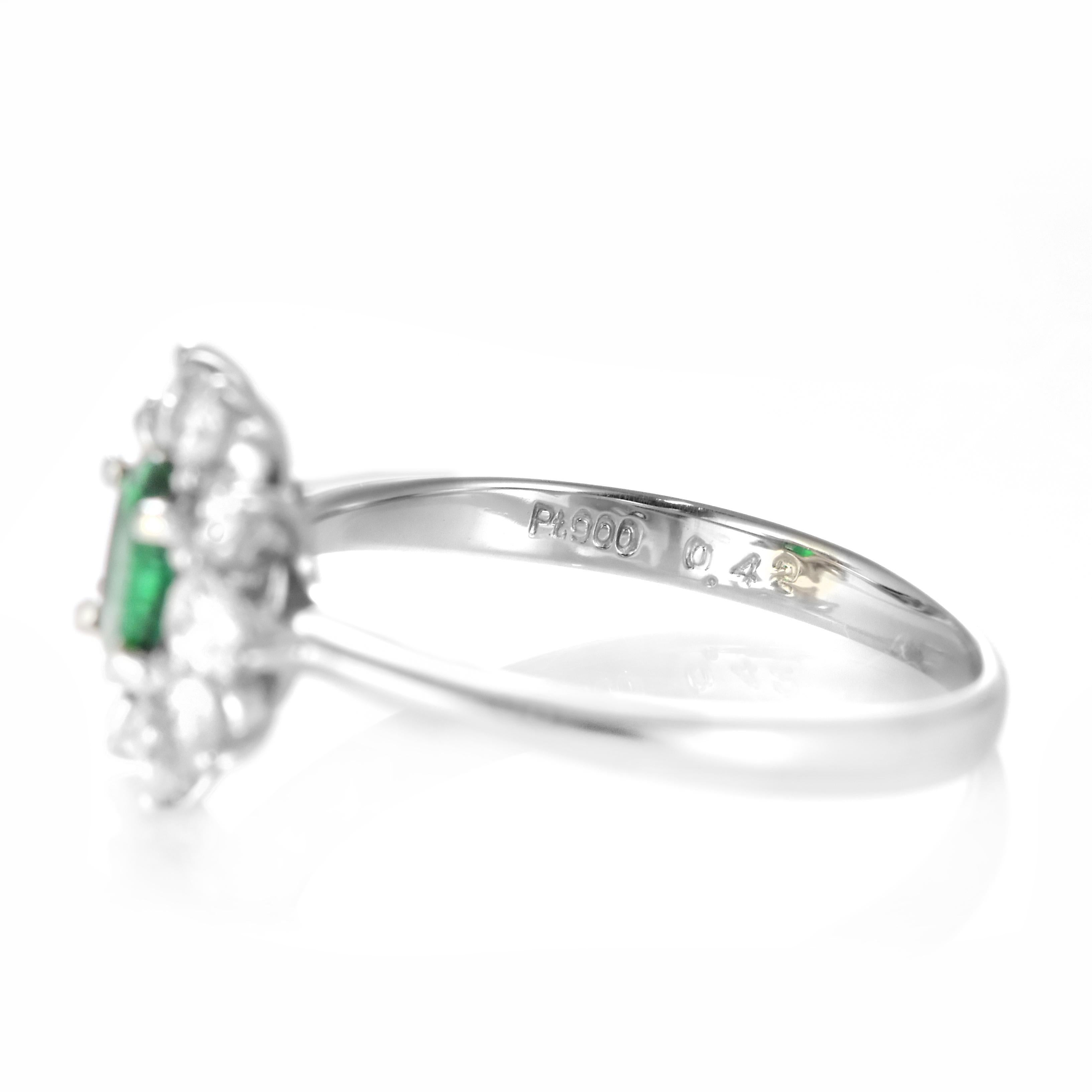 GIA zertifiziert 0,41 Karat natürlichen 