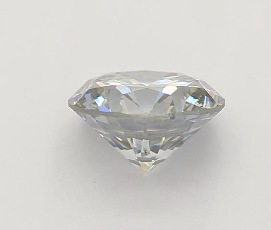 Diamante certificato GIA da 0,42 carati, di colore blu grigio chiaro e di chiarezza SI2 In condizioni Nuovo in vendita a บางรัก, TH