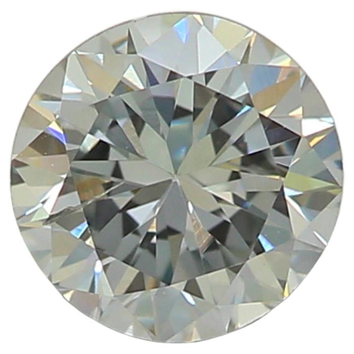 GIA Certified 0.42 Carat Fancy Light Gray Blue SI2 Clarity Diamond