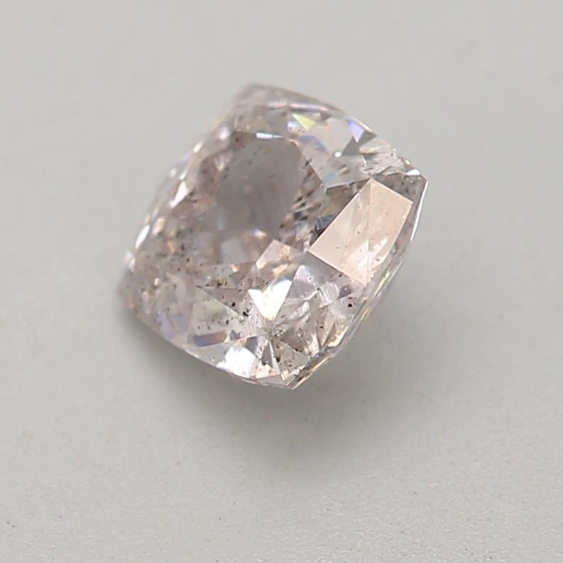 GIA Certified 0.42 Carat Light Pink I2 Clarity Diamond In New Condition For Sale In บางรัก, TH