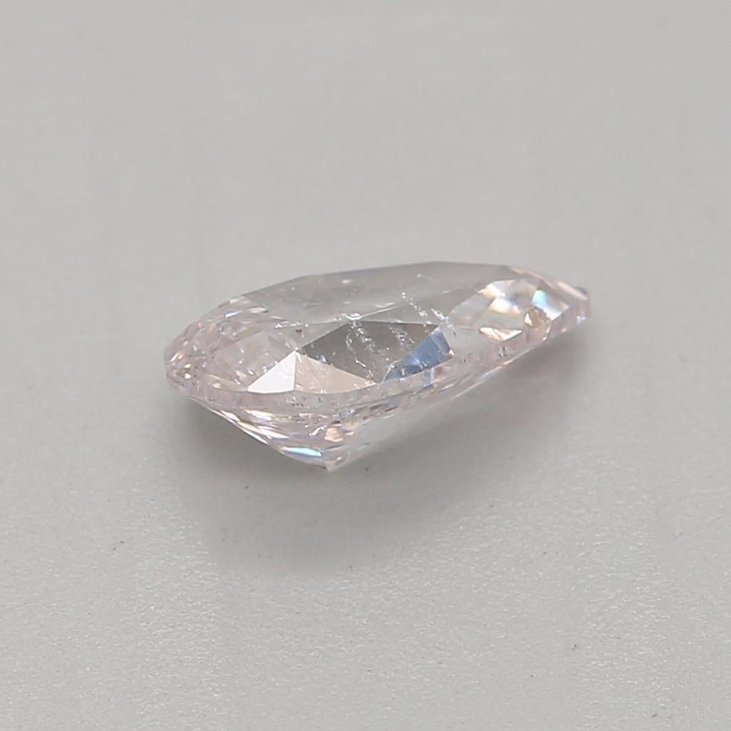 GIA Certified 0.42 Carat Very Light Pink I1 Clarity Diamond In New Condition For Sale In บางรัก, TH