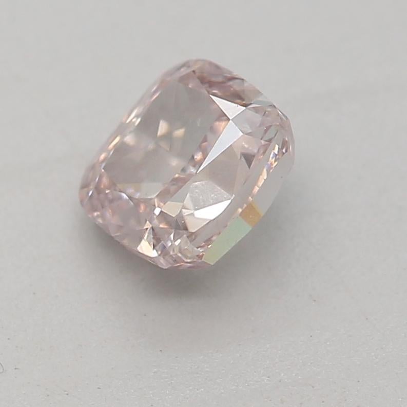Taille coussin GIA Certified 0.43 Carat Fancy Brown Pink SI1 Clarity Diamond en vente