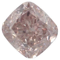 GIA Certified 0.43 Carat Fancy Brown Pink SI1 Clarity Diamond