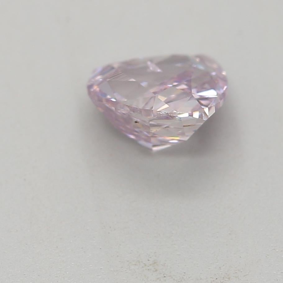 Diamante púrpura rosado fantasía de 0,43 quilates certificado por GIA en Nuevo estado para la venta en บางรัก, TH