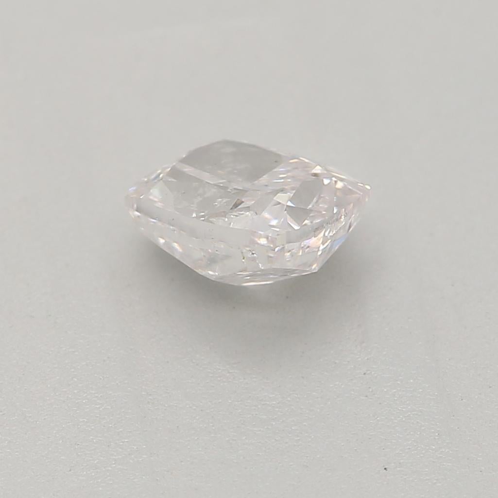 Cushion Cut GIA Certified 0.45 Carat Faint Pink I1 Clarity Diamond For Sale