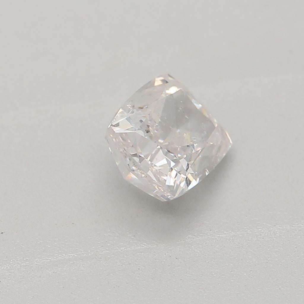 GIA Certified 0.45 Carat Faint Pink I1 Clarity Diamond In New Condition For Sale In บางรัก, TH