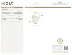 GIA Certified 0.45 Carat Heart Pink Diamond Platinum 18K Rose Gold Stud Earrings