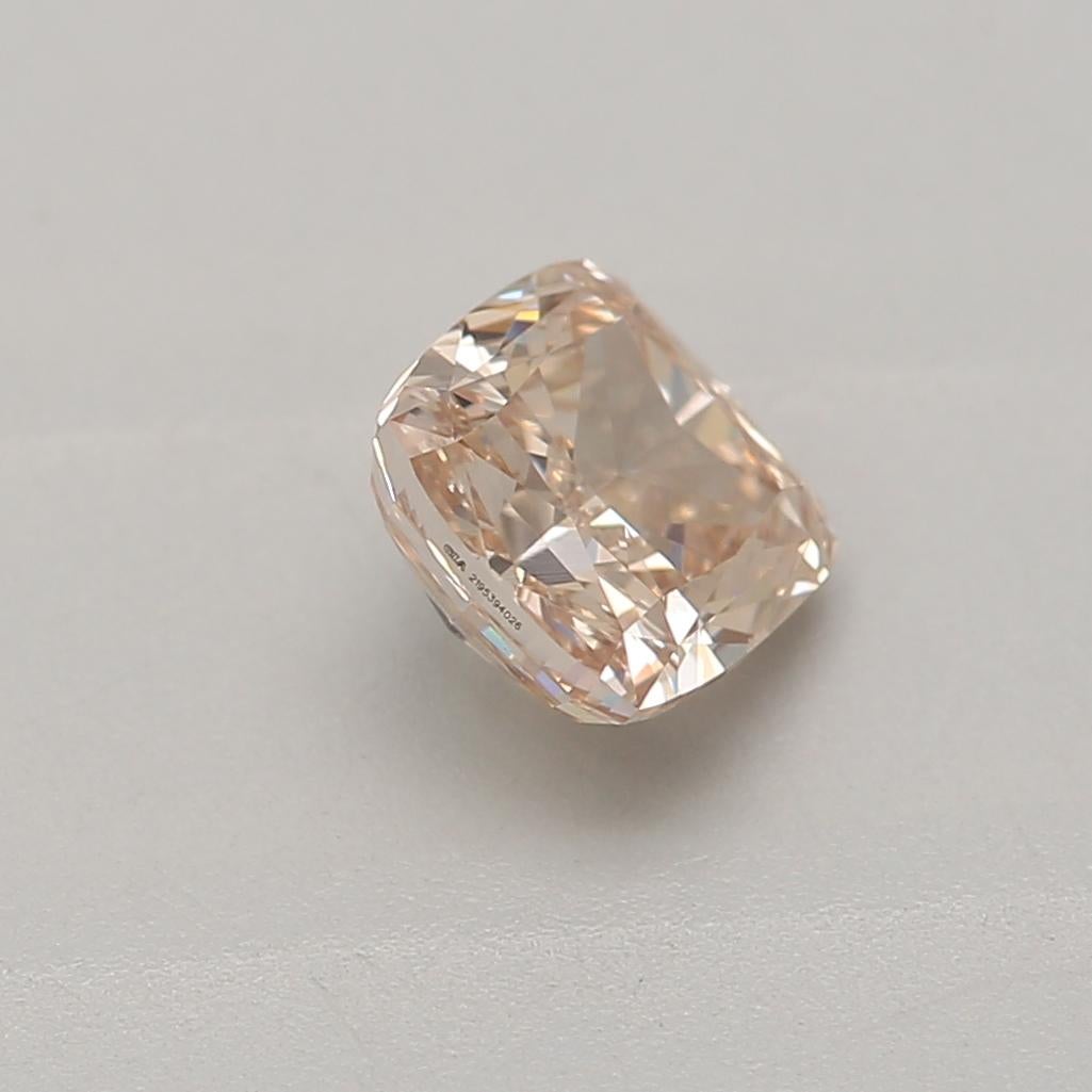 da uomo o donna GIA Certificato 0,47 Carati Fancy Pink Brown SI1 Clarity Diamond in vendita