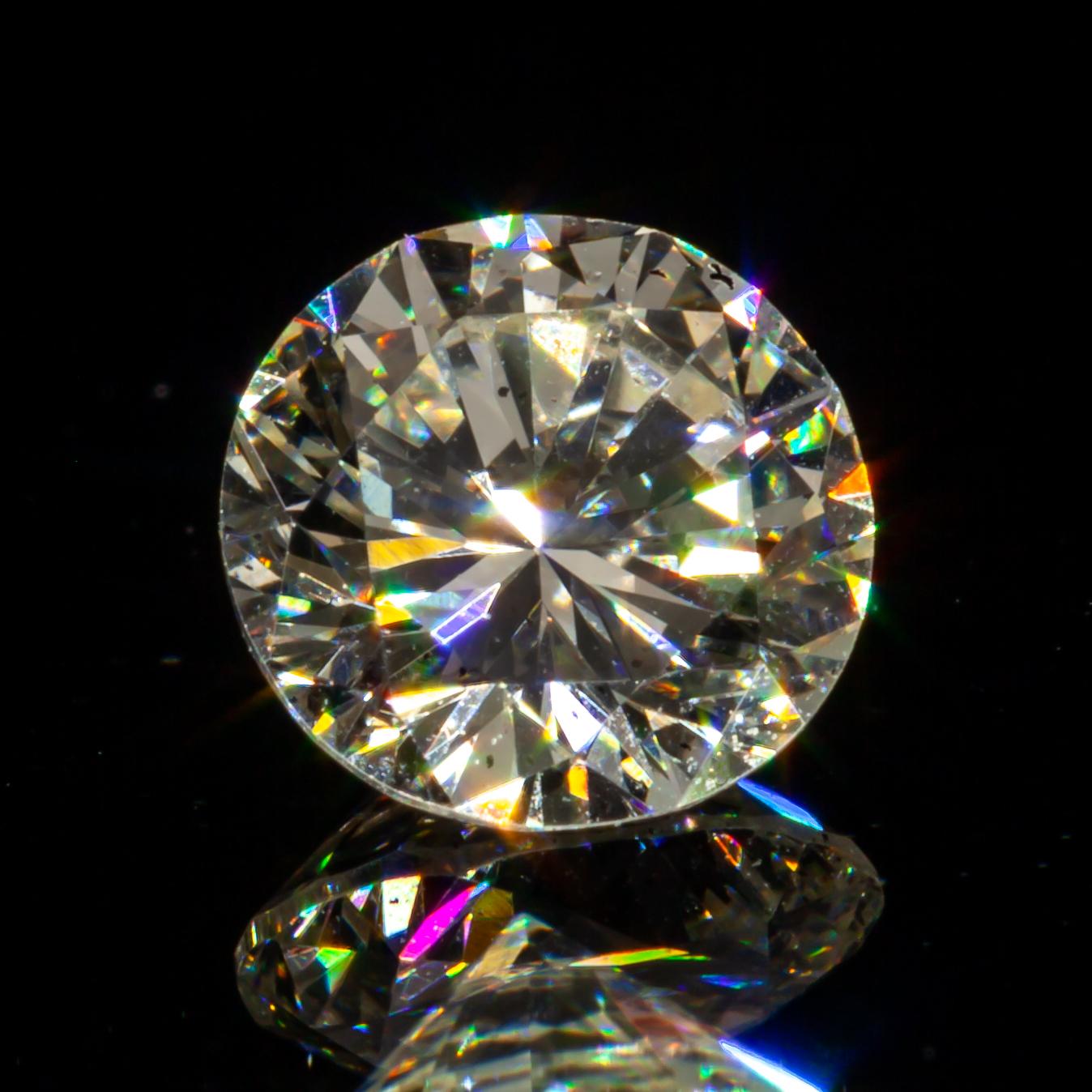 Diamond General Info.
Diamond Cut: Round Brilliant.
Measurements: 5.00  x  4.94  -  3.11 mm.

Diamond Grading Results.
Carat Weight: 0.48.
Color Grade: J.
Clarity Grade: VS2.

Additional Grading Information.
Polish: Good.
Symmetry: