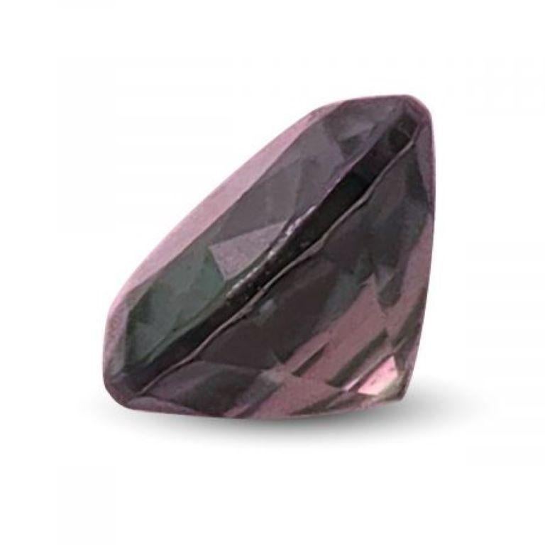 GIA Certified 0.48 Carat Natural Brazilian Alexandrite Loose Facetted Gemstone In New Condition In Los Angeles, CA
