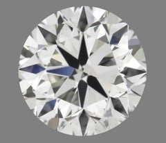 GIA Certified 0.50 Carat Brilliant Cut, Excellent Natural Diamond