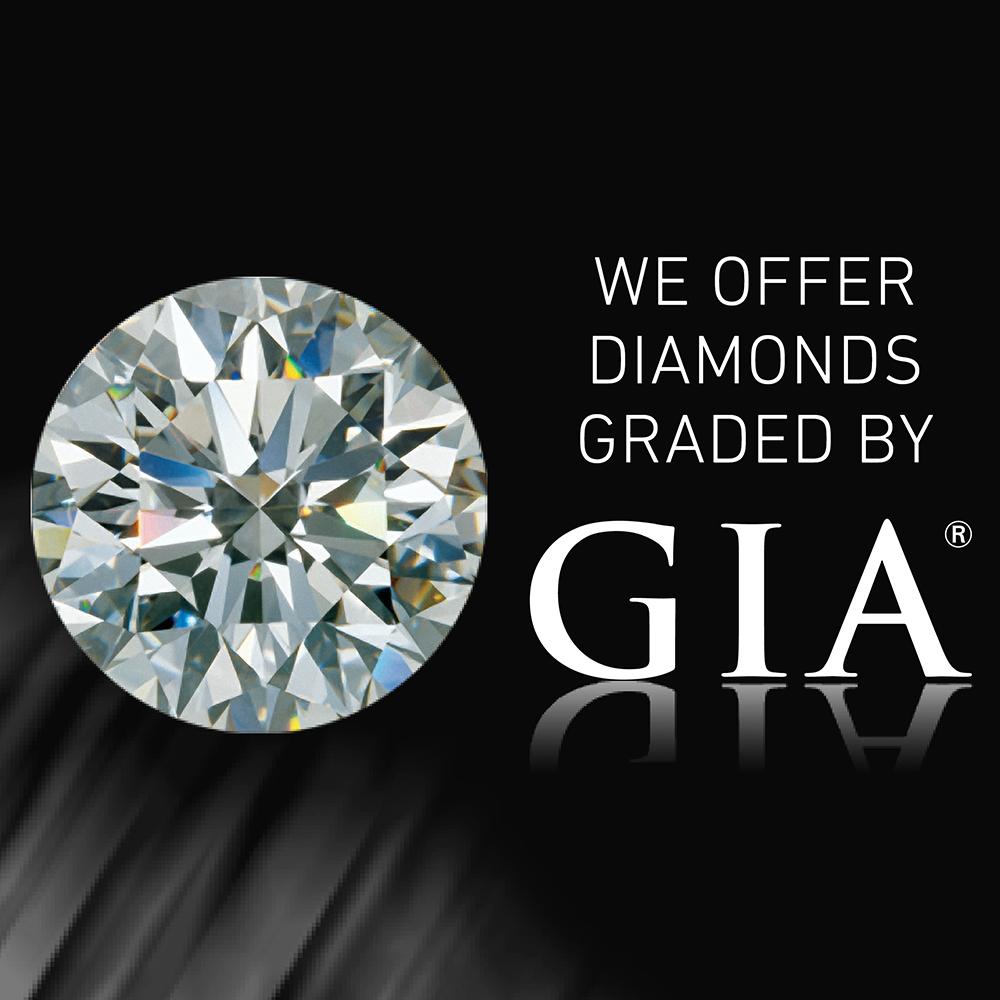 Women's GIA Certified 0.50 Carat Brilliant Cut, Excellent Natural Diamond For Sale