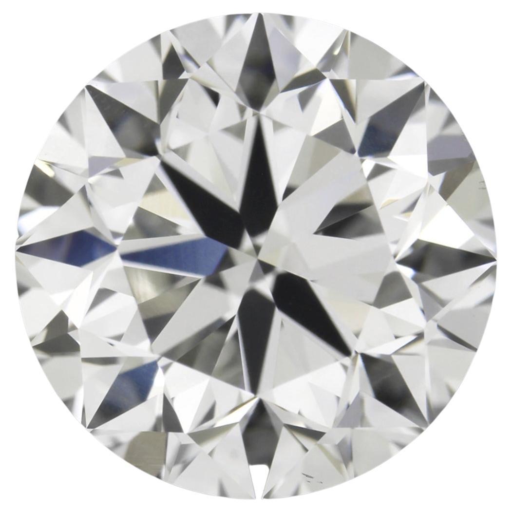 GIA Certified 0.50 Carat Brilliant Cut, Excellent Natural Diamond