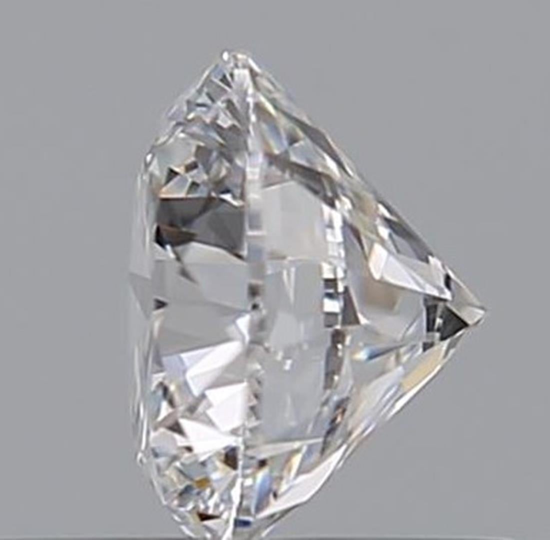 Certificate: GIA 
Report Number: 7512480452
Shape And Cut: Round
Carat Weight: 0.50 carat
Measurements: 5.04 - 5.07 x 3.16 mm
Color Grade: D Colour

FEATURES OF THE DIAMOND:

This D-color natural diamond is considered to be the highest grade of