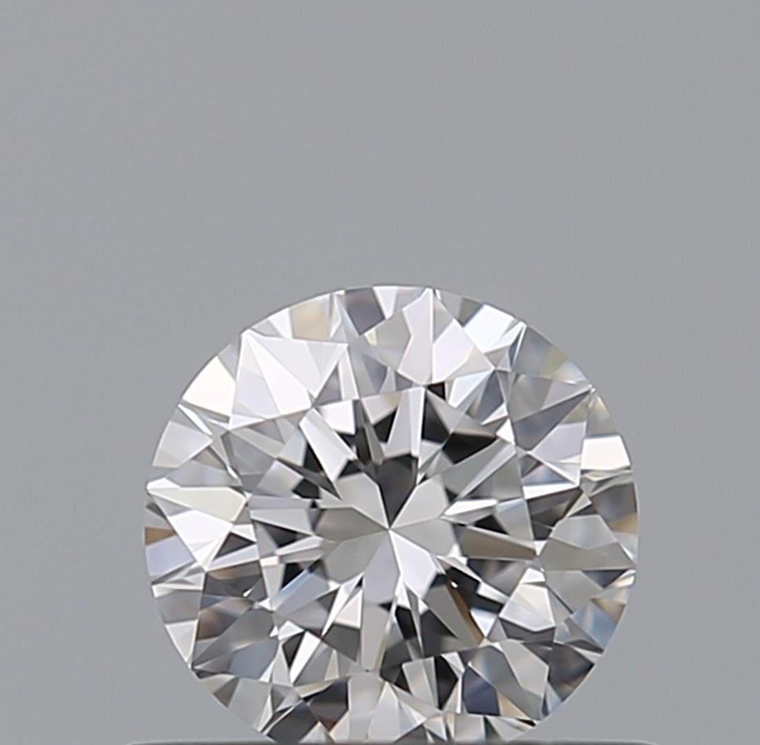 GIA Certified 0.50 Carat D Colour VVS1 Clarity Diamond For Sale 1