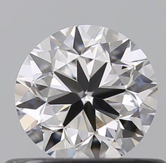GIA Certified 0.50 Carat D Colour VVS2 Clarity Diamond