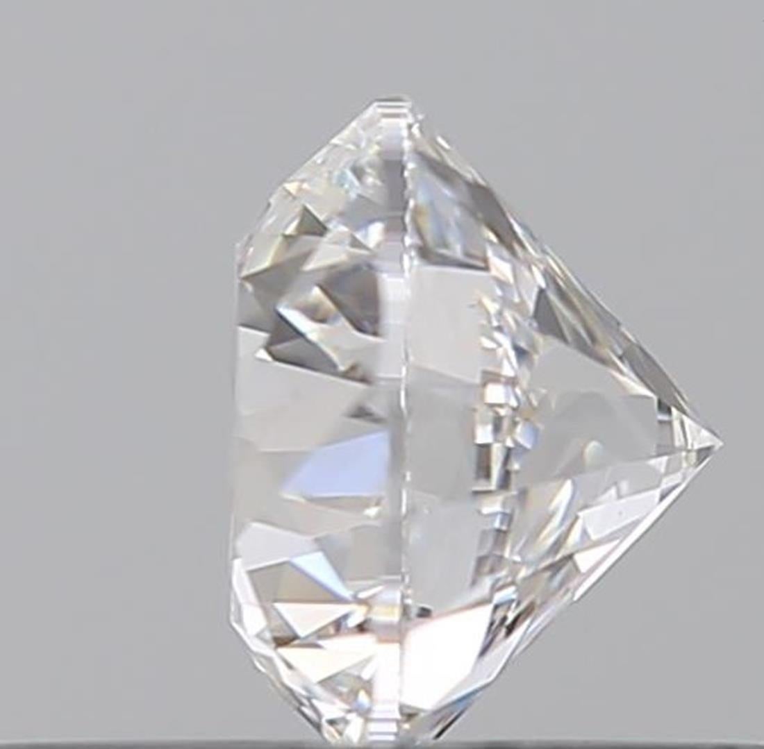 Round Cut GIA Certified 0.50 Carat D Colour VVS2 Clarity Diamond For Sale