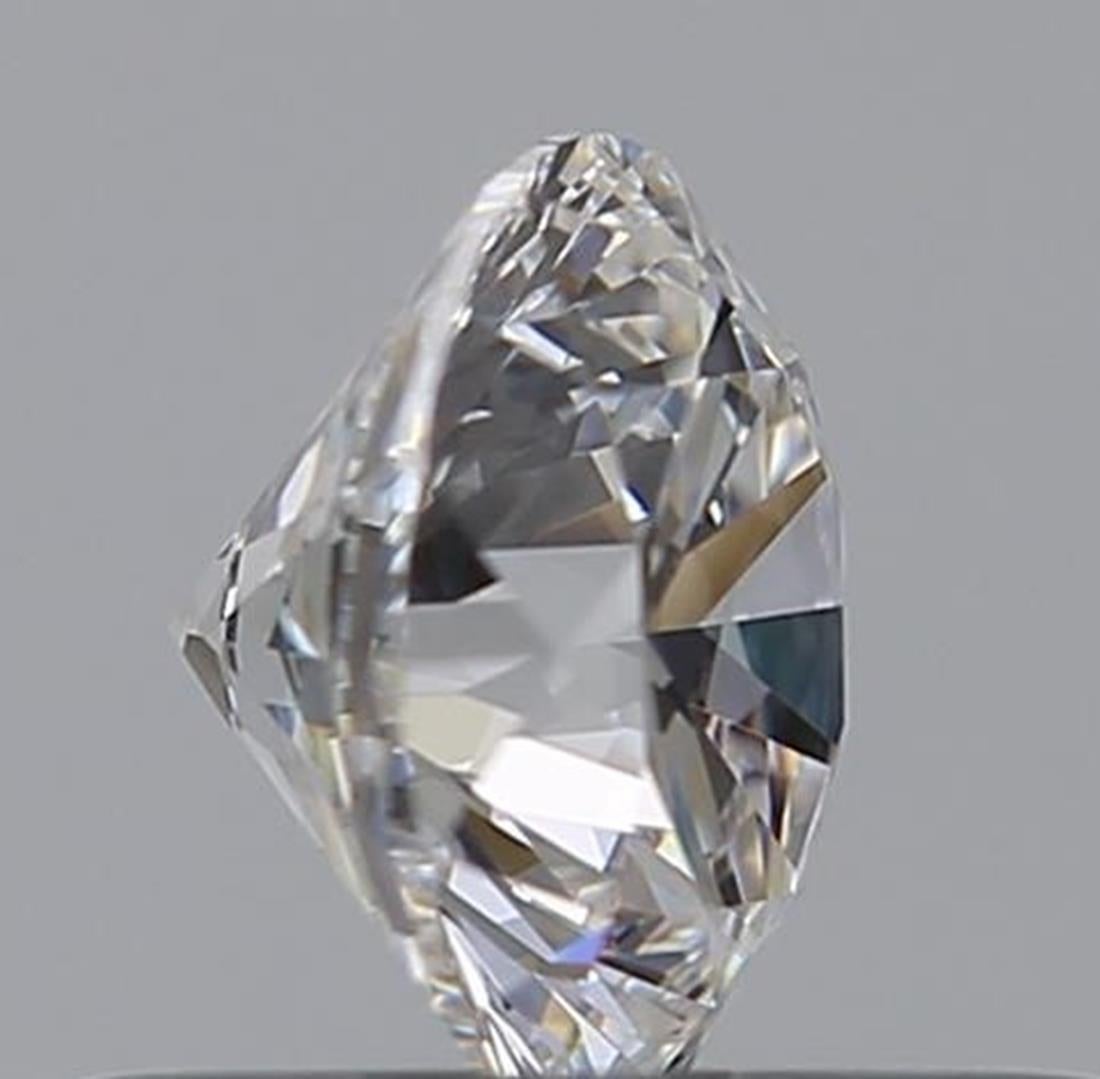 GIA Certified 0.50 Carat D Colour VVS2 Clarity Diamond For Sale 1