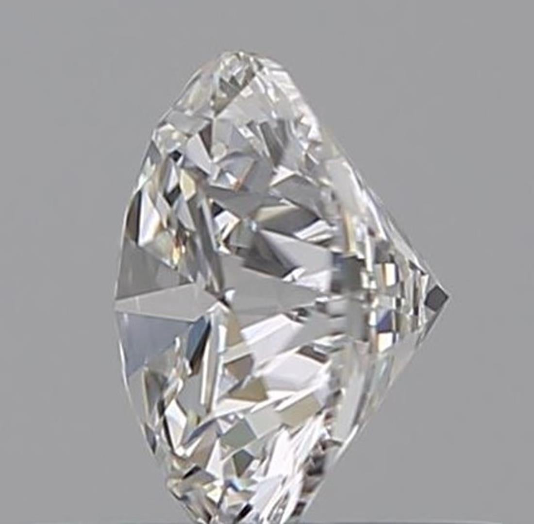 GIA Certified 0.50 Carat D Colour VVS2 Clarity Diamond For Sale 1