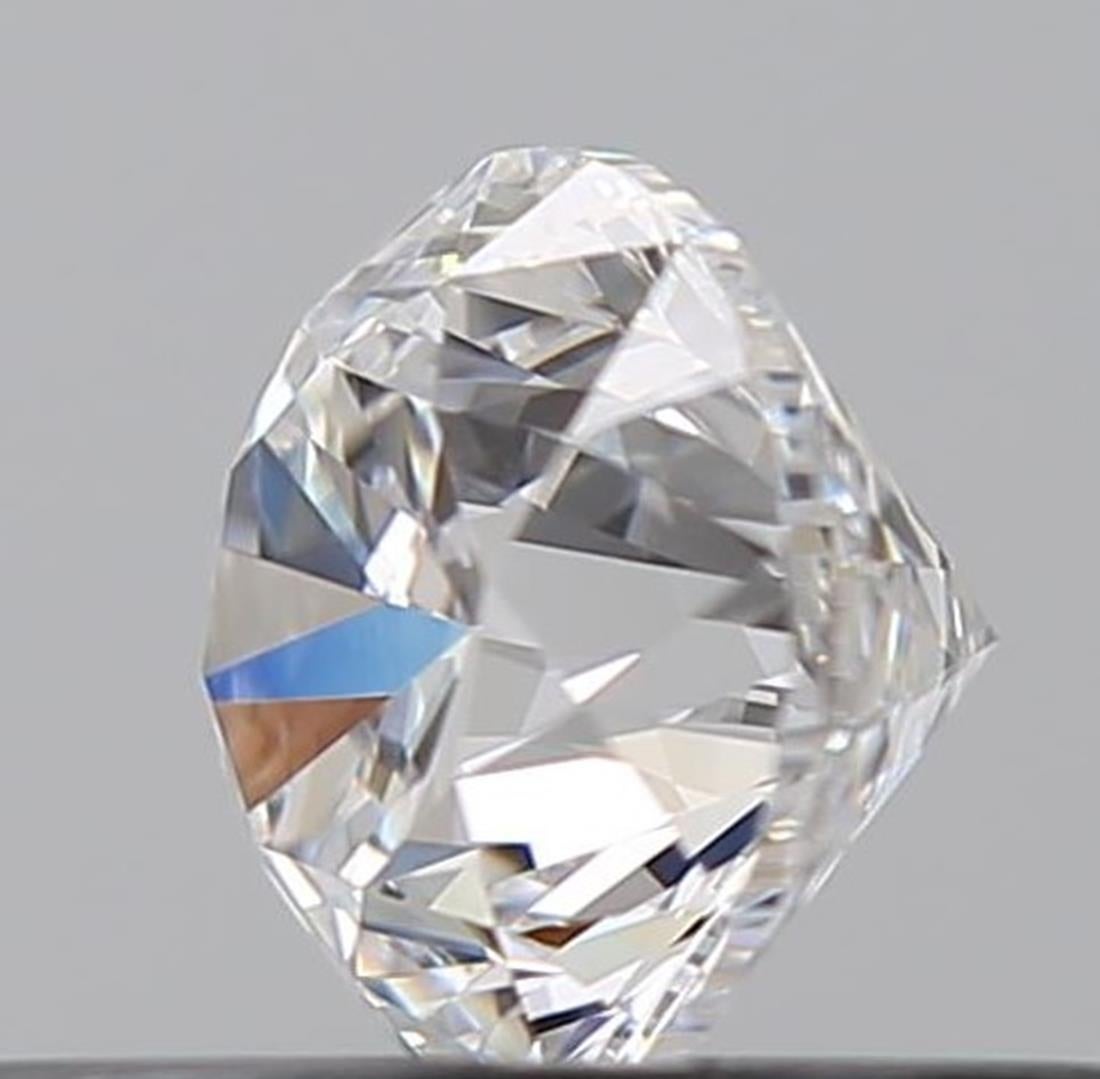 GIA Certified 0.50 Carat D Colour VVS2 Clarity Diamond For Sale 1