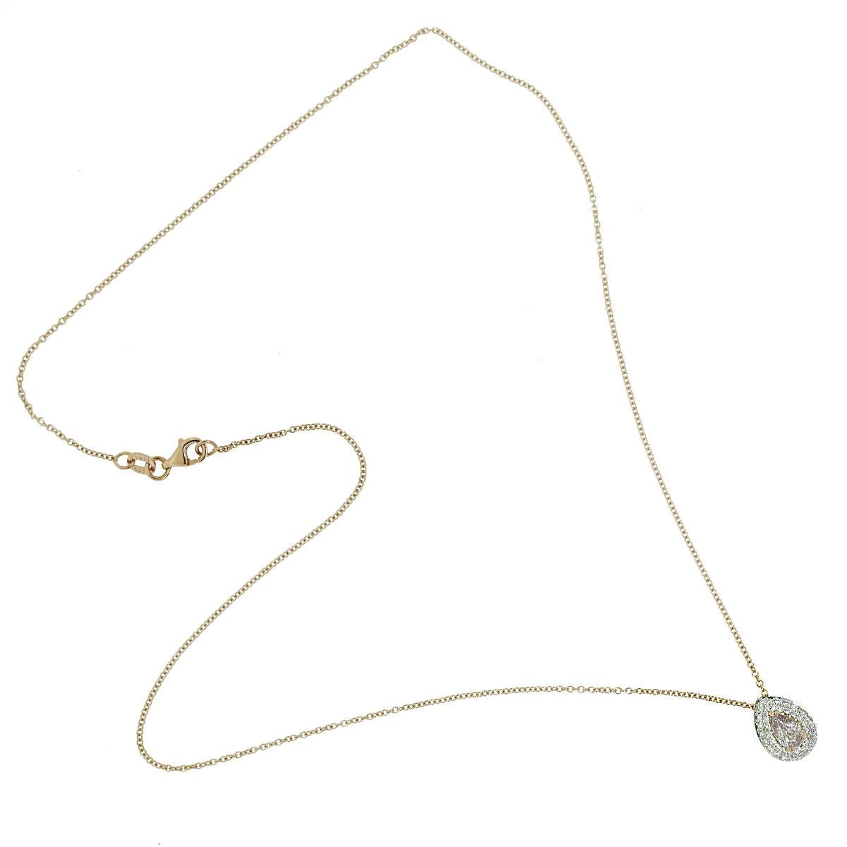 Women's GIA Certified 0.50 Carat Diamond Necklace