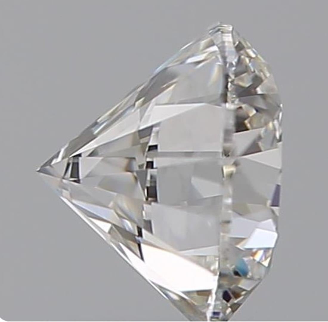 Round Cut GIA Certified 0.50 Carat E Colour IF Clarity Diamond For Sale