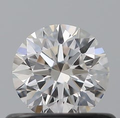 GIA Certified 0.50 Carat E Colour IF Clarity Diamond