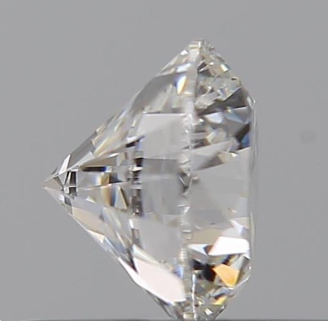 Round Cut GIA Certified 0.50 Carat E Colour IF Clarity Diamond For Sale