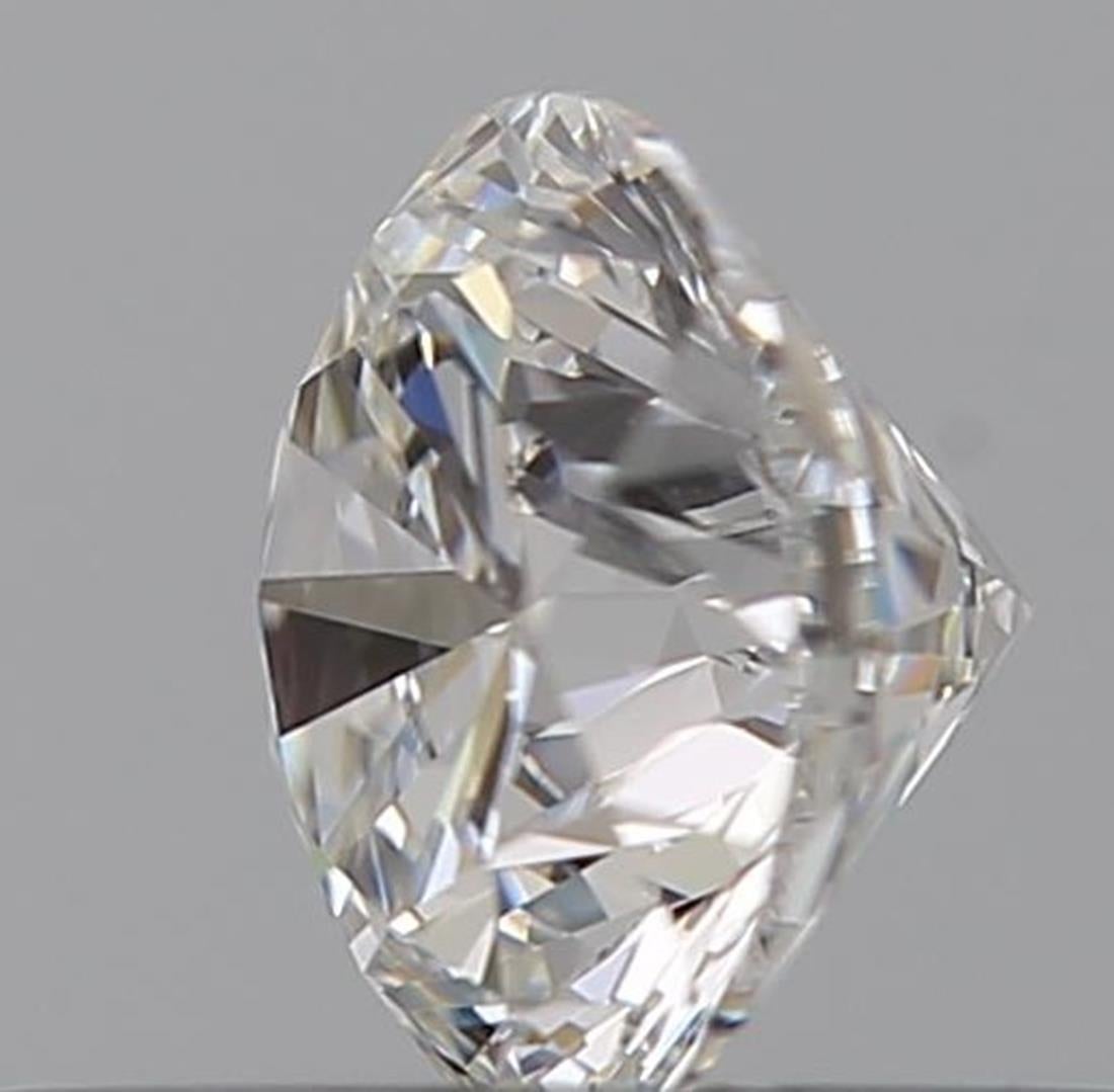 Women's or Men's GIA Certified 0.50 Carat E Colour IF Clarity Diamond For Sale