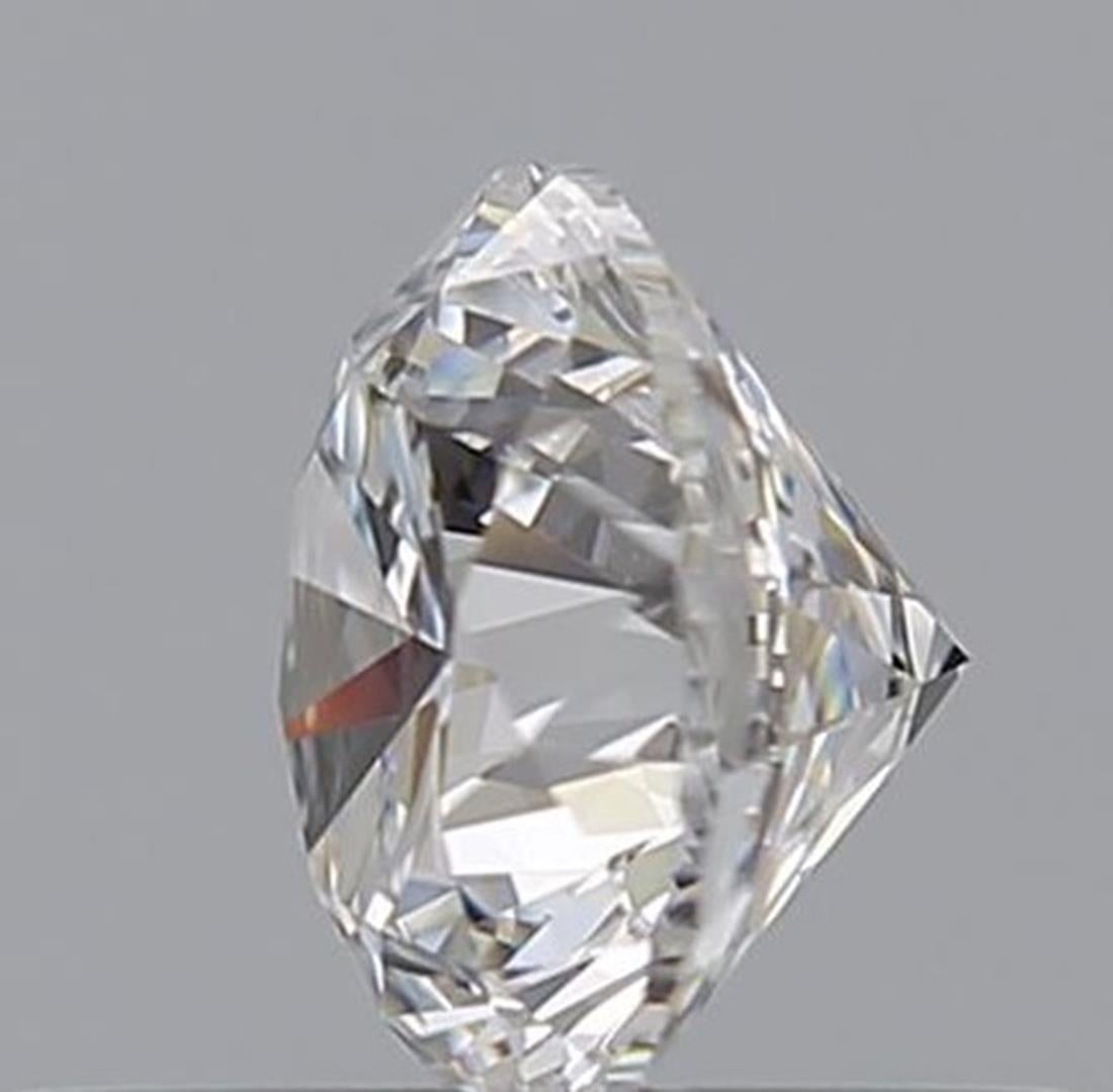 GIA Certified 0.50 Carat E Colour IF Clarity Diamond For Sale 1