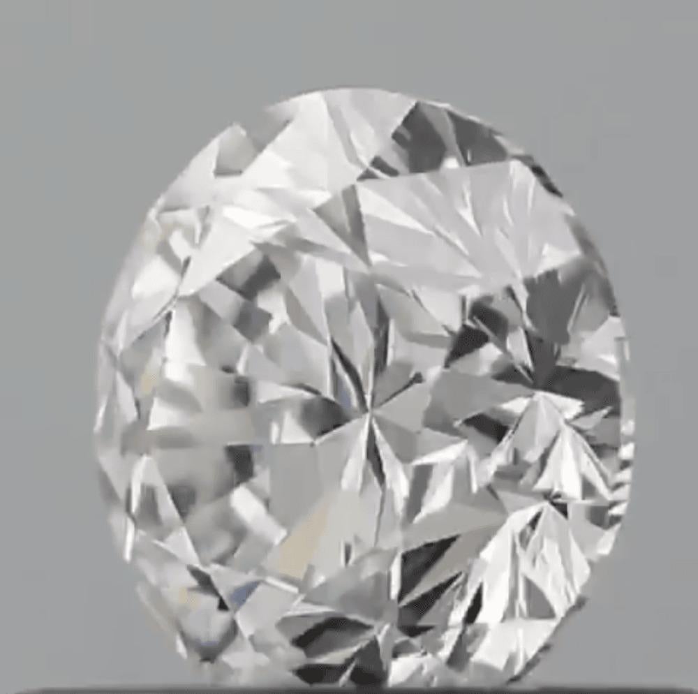 GIA Certified 0.50 Carat E Colour VVS1 Clarity Diamond In New Condition For Sale In บางรัก, TH