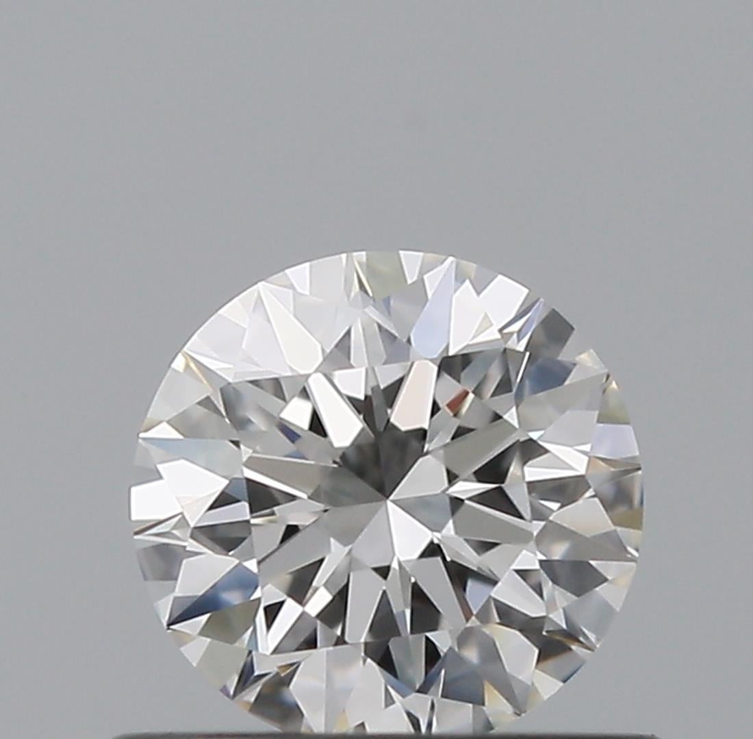 Certificate: GIA 
Report Number: 7518341212
Shape And Cut: Round
Carat Weight: 0.50 carat
Measurements: 5.06 x 5.09 x 3.16 mm
Color Grade: F Colour

FEATURES OF THE DIAMOND:

This F-color natural diamond is classified as near-colorless on the GIA