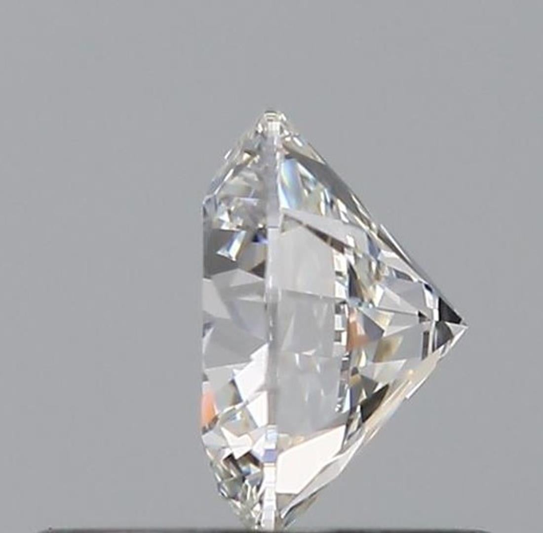 GIA Certified 0.50 Carat F Colour IF Clarity Diamond In New Condition For Sale In บางรัก, TH