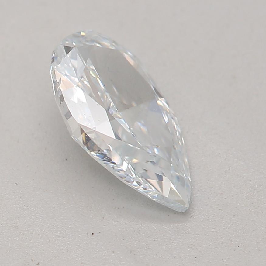 Women's or Men's GIA Certified 0.50 Carat Faint Blue SI1 Clarity Diamond For Sale