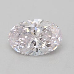 GIA Certified 0.50 Carat Faint Pink VS1 Clarity Diamond