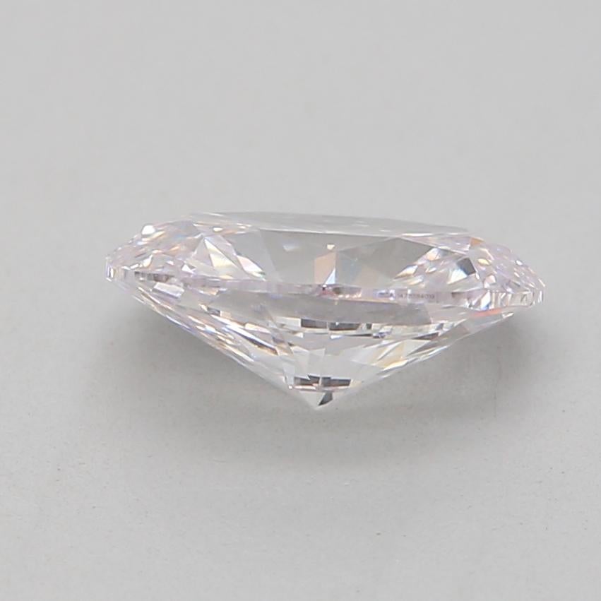 Oval Cut GIA Certified 0.50 Carat Faint Pink VS1 Clarity Diamond For Sale