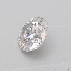 GIA Certified 0.50 Carat Faint Pinkish Brown SI1 Clarity Diamond