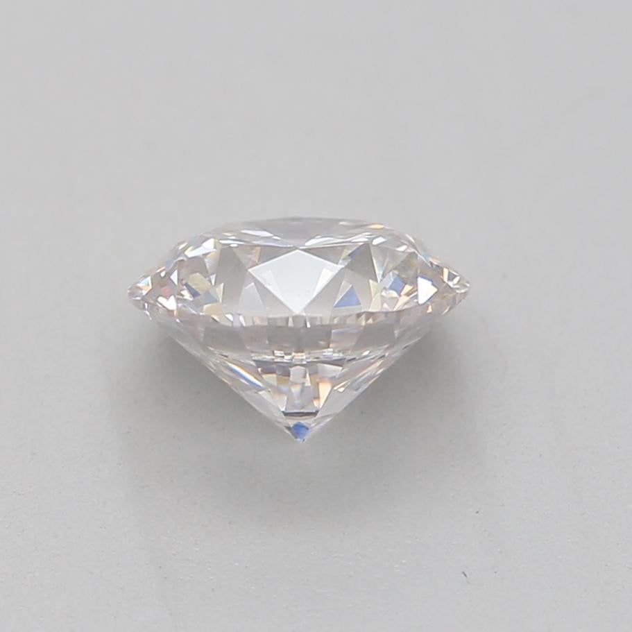 Women's or Men's GIA Certified 0.50 Carat Faint Pinkish Brown SI1 Clarity Diamond For Sale