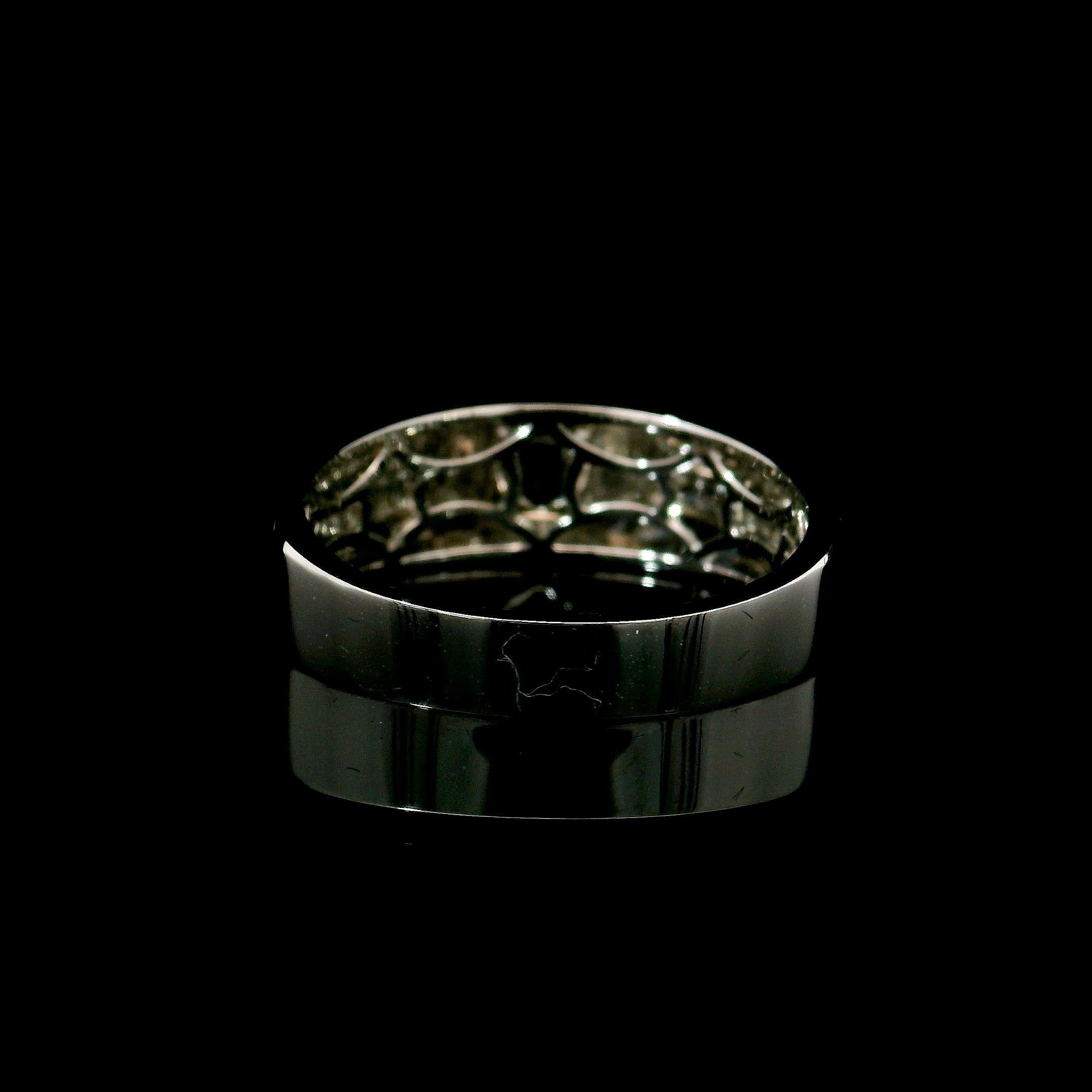 da uomo o donna Anello con diamante certificato GIA da 0,50 carati di colore marrone chiaro VS2 in vendita